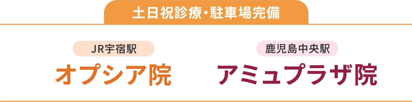 土日祝診療・駐車場完備